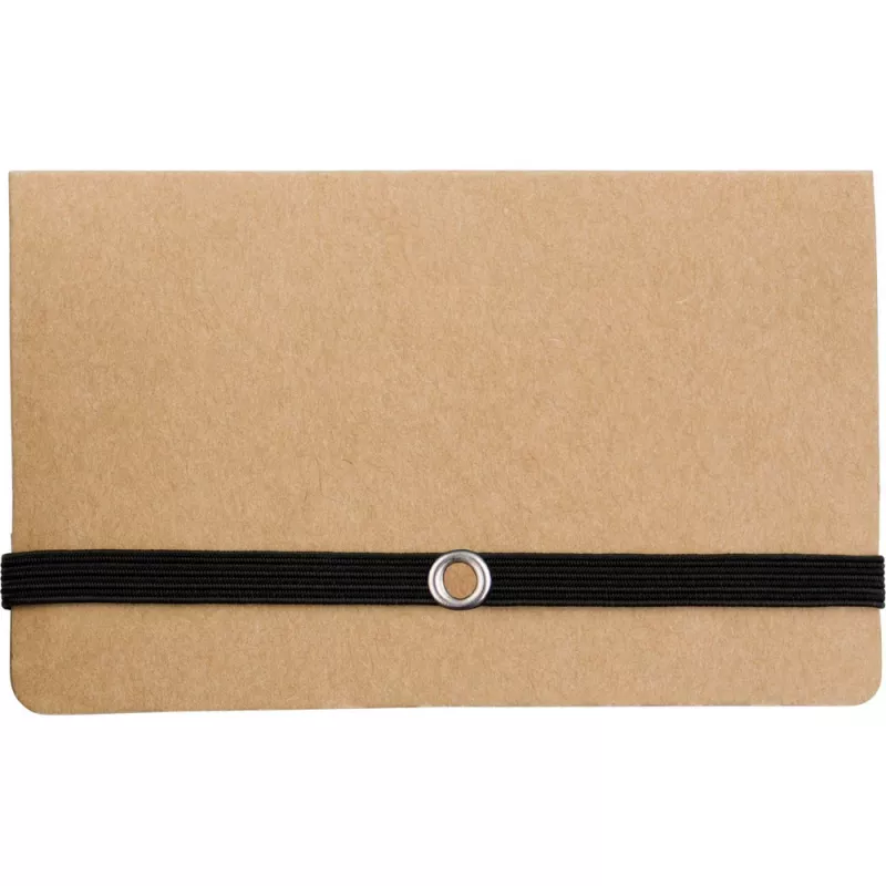 Zestaw do notatek, karteczki samoprzylepne - jasnobrązowy (V2685-18)