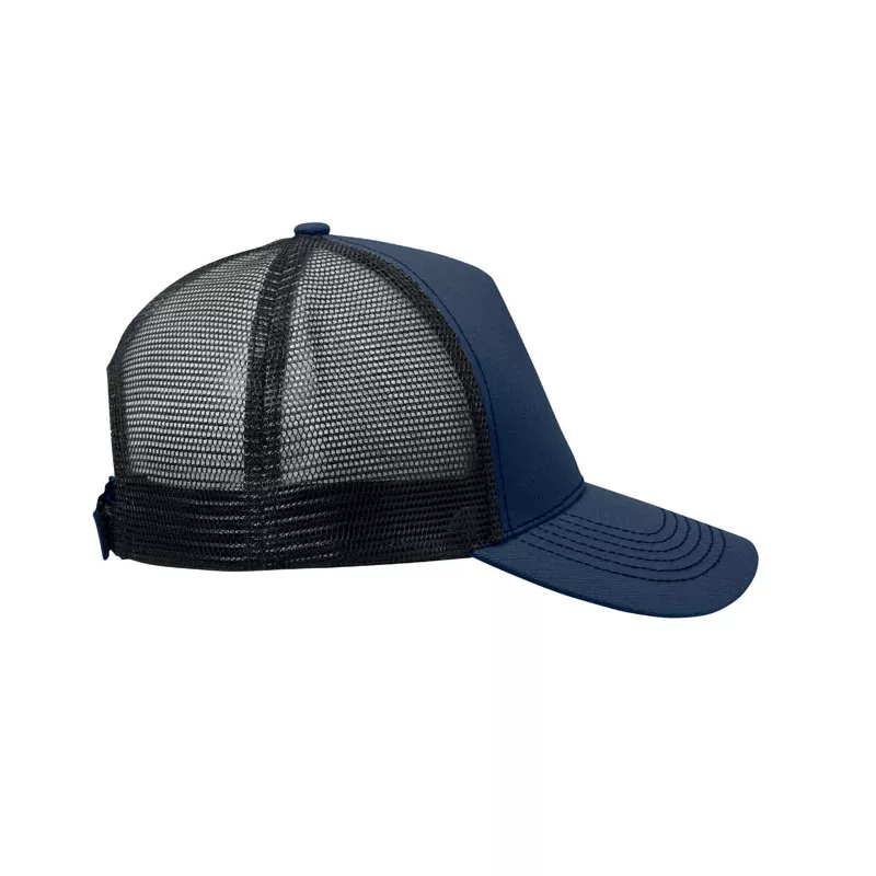 Czapka z daszkiem trucker bawełniana 250 g/m² BLIST - Francuski Granat (MO2986-85)