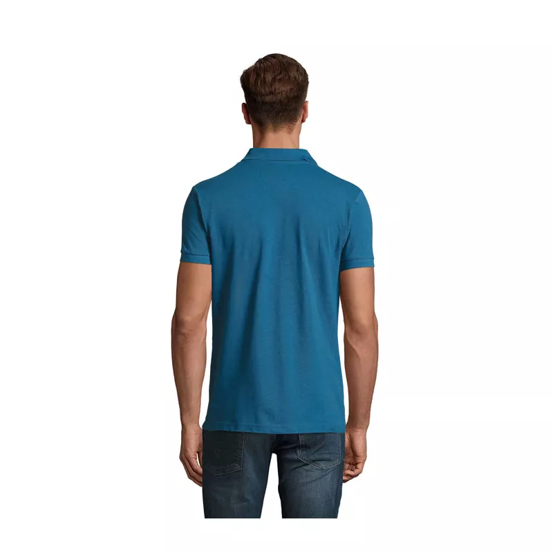 Koszulka polo męska piqué 180 g/m² Sol's PERFECT MEN - Niebieski Łupkowy (S11346-SL)