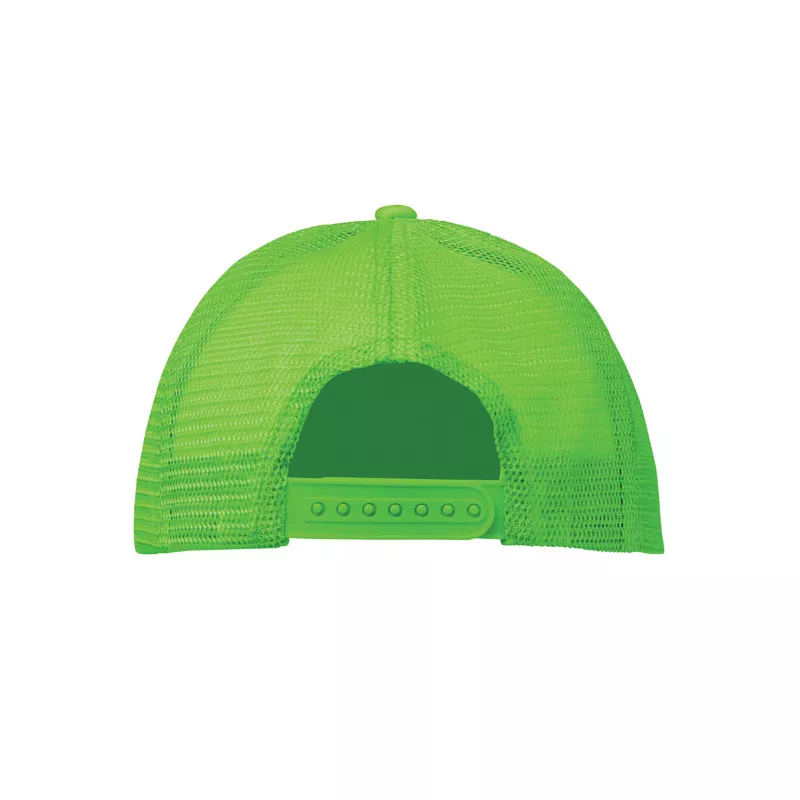 Czapka trucker 5-panelowa 150 g/m² BUBBLE - Fluorescencyjny Zielony (MO2269-68)