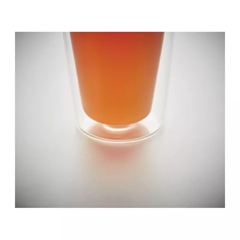 Szklanka dwuścienna z pokrywką 350 ml BIELO TUMBLER - Czarny (MO9927-03)