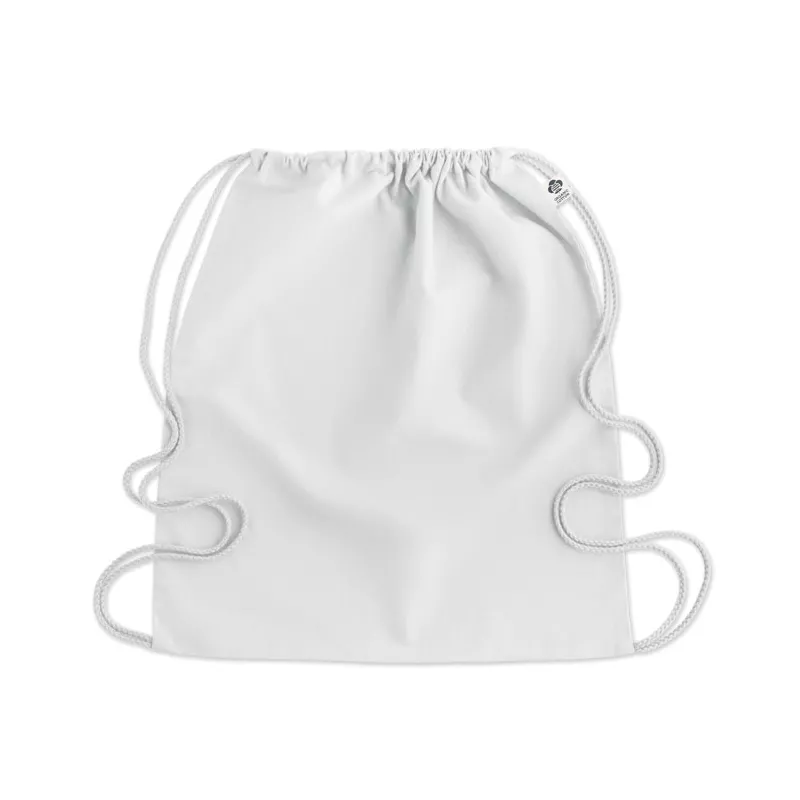Torba z bawełny organicznej 140 g/m² YUKI COLOUR - Bialy (MO6355-06)
