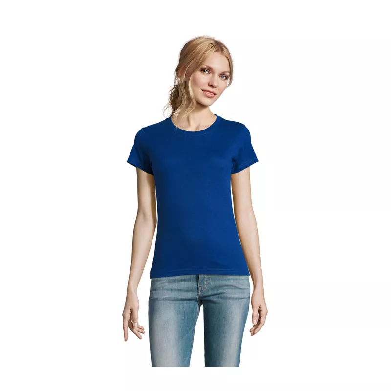 Koszulka damska 190 g/m² Sol's IMPERIAL WOMEN - Ultramaryna (S11502-UL)