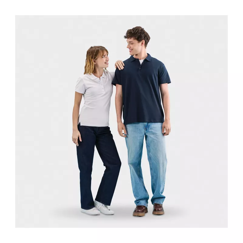 Koszulka polo damska piqué 210 g/m² Sol's PEOPLE - Bialy (S11310-WH)
