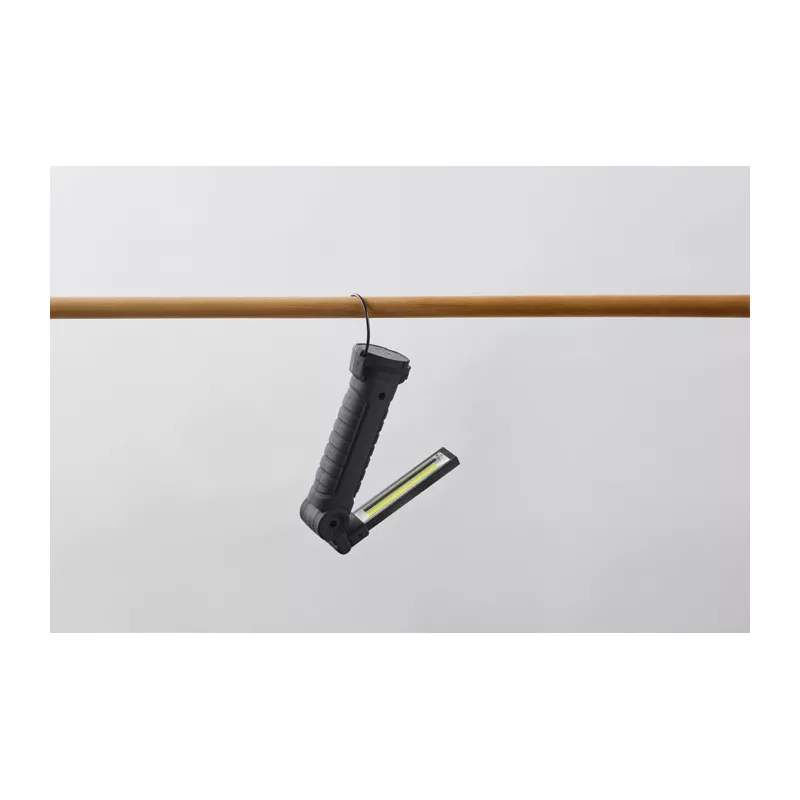 Lampa akumulatorowa obrotowa 1200 mAh ROTATE - Czarny (MO2834-03)