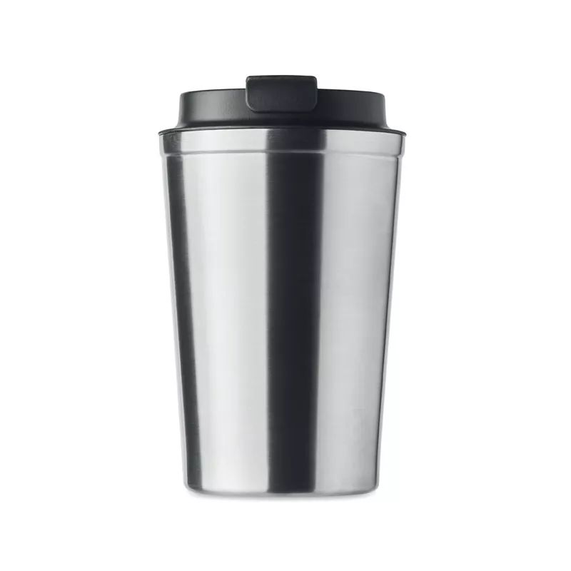 Kubek termiczny ze stali 350 ml BRACE - Srebrny Mat (MO6276-16)