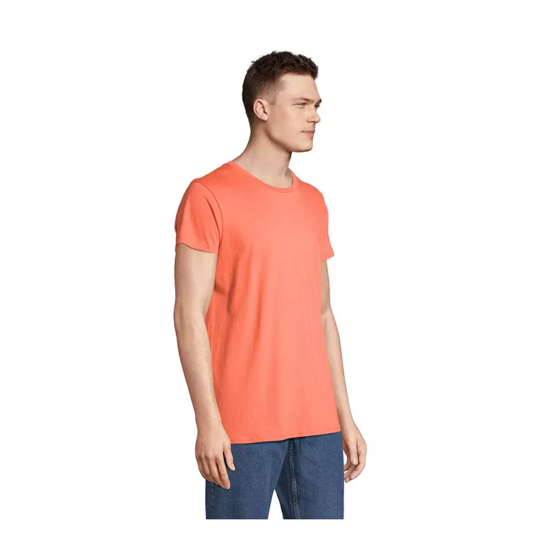 Koszulka męska organiczna 150 g/m² Sol's CRUSADER MEN - Pop Orange (S03582-PO)