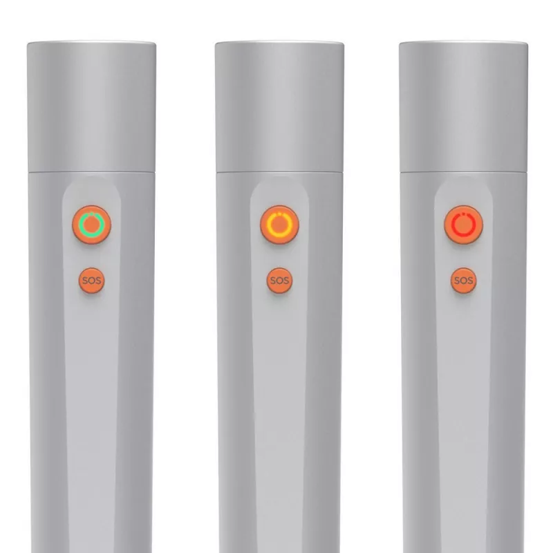 Latarka LED Hama FL350-C - srebrny (VH004-32)