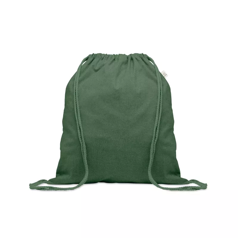 Worek z recyklingu 140 g/m² CABETRI COLOUR - Ciemnozielony (MO2402-60)