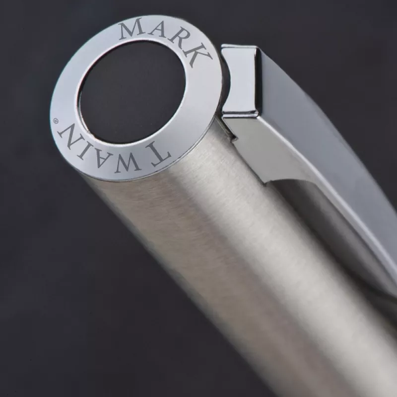 Długopis metalowy Mark Twain LORENZ - czarny (1338303)