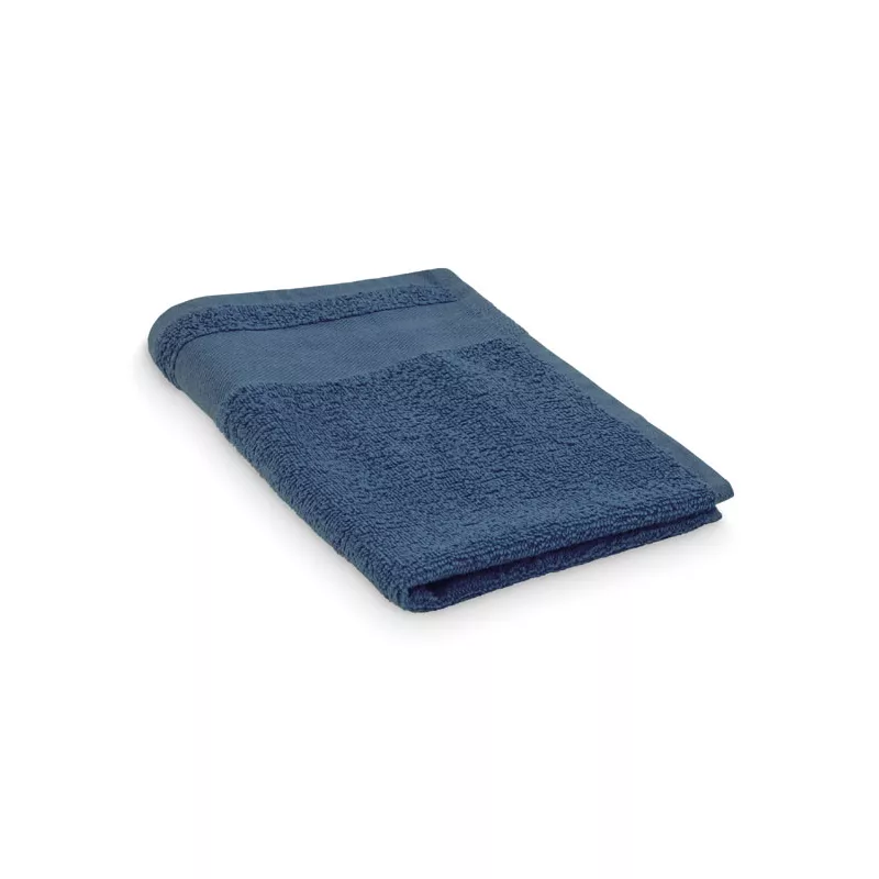 Ręcznik bawełniany 380 g/m² 30x50 cm ISLAND 30 - Niebieski (MO2764-04)