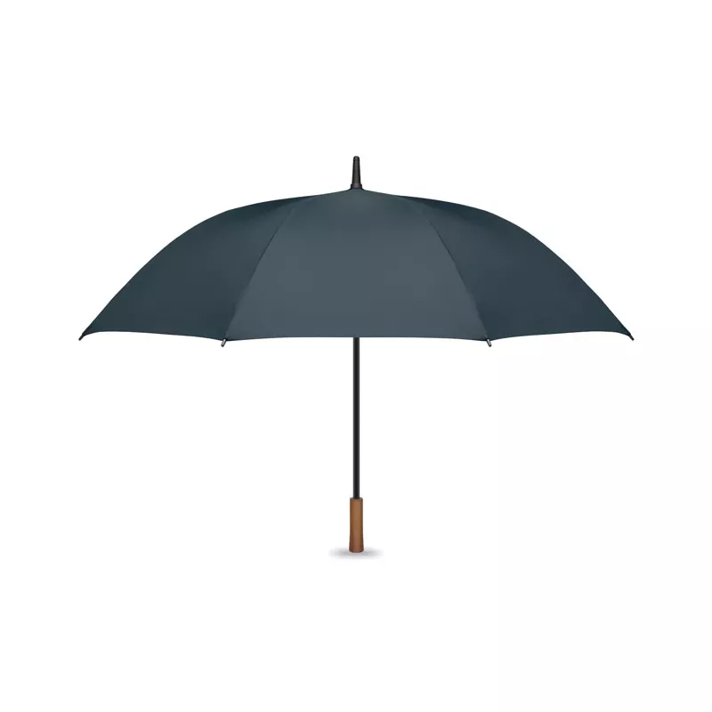 Parasol automatyczny 27" z drewnianą rączką RAYNA - Niebieski (MO3220-04)