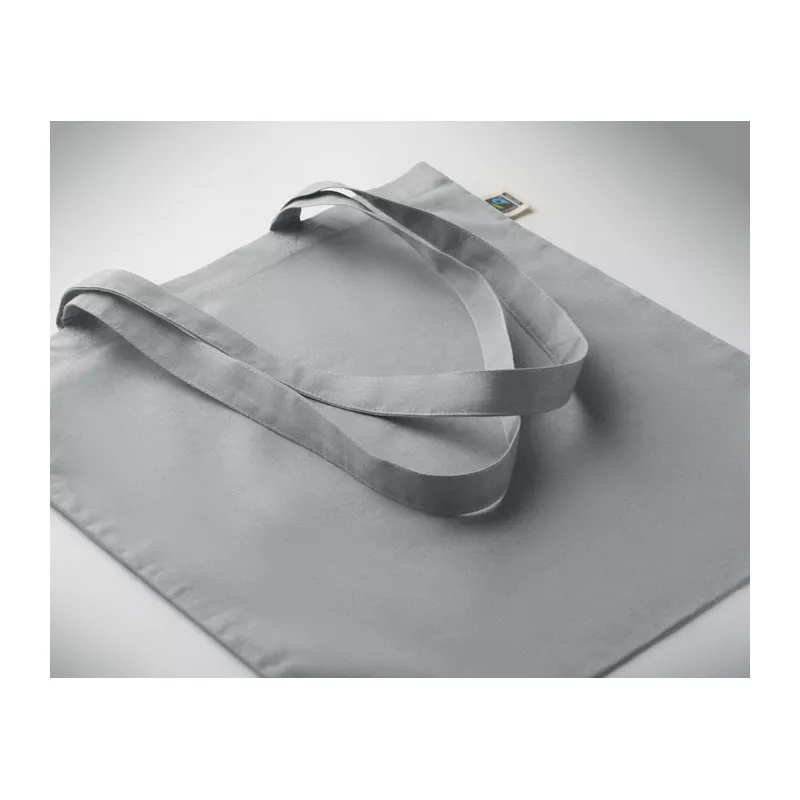 Torba bawełniana Fairtrade 180 g/m² OSOLE+ COLOUR - Szary (MO2589-07)