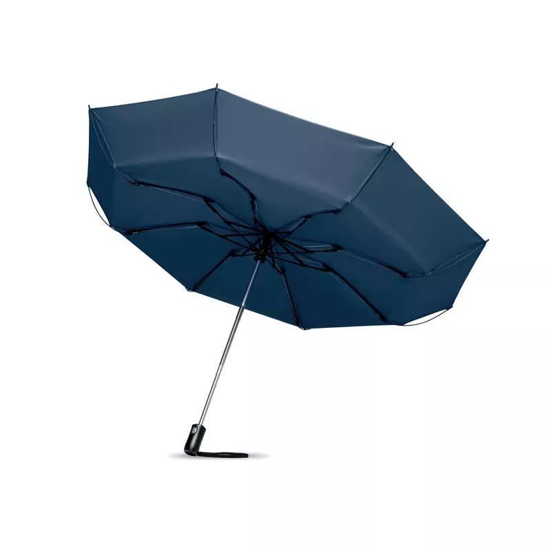 Parasol odwrotny 23" automatyczny DUNDEE FOLDABLE - Niebieski (MO9092-04)