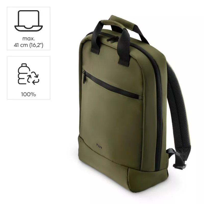 Plecak laptopa 16,2" Hama Lightweight - zielony (VH040-06)