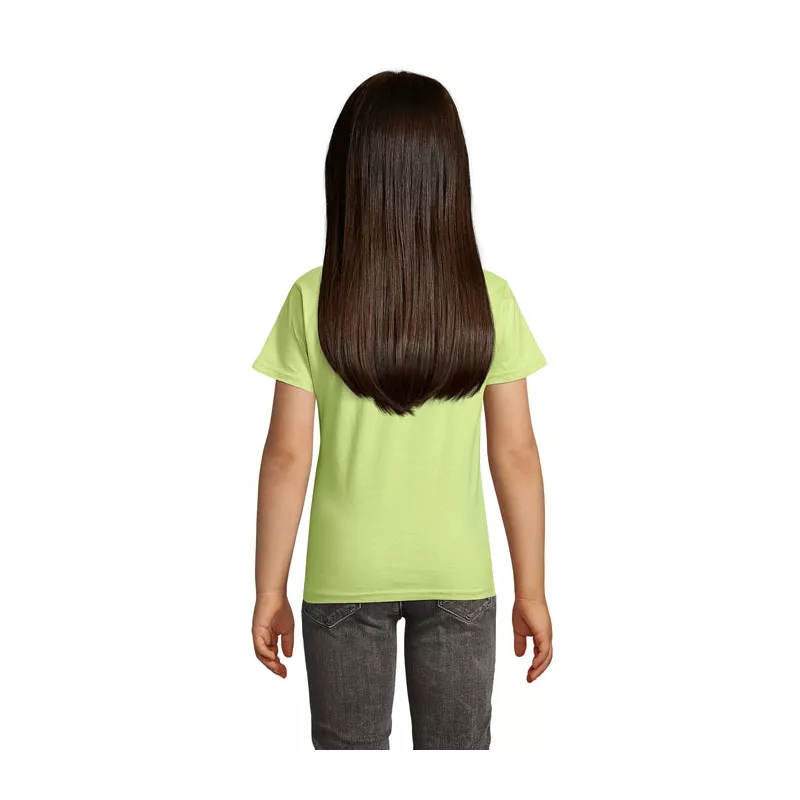 Koszulka organiczna 150 g/m² Sol's CRUSADER KIDS - Apple Green (S03580-AG)