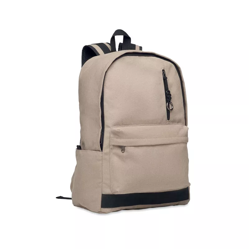 Plecak na laptop 15" z recyklingu 450 g/m² LEIRUR - Sznur (MO2391-65)