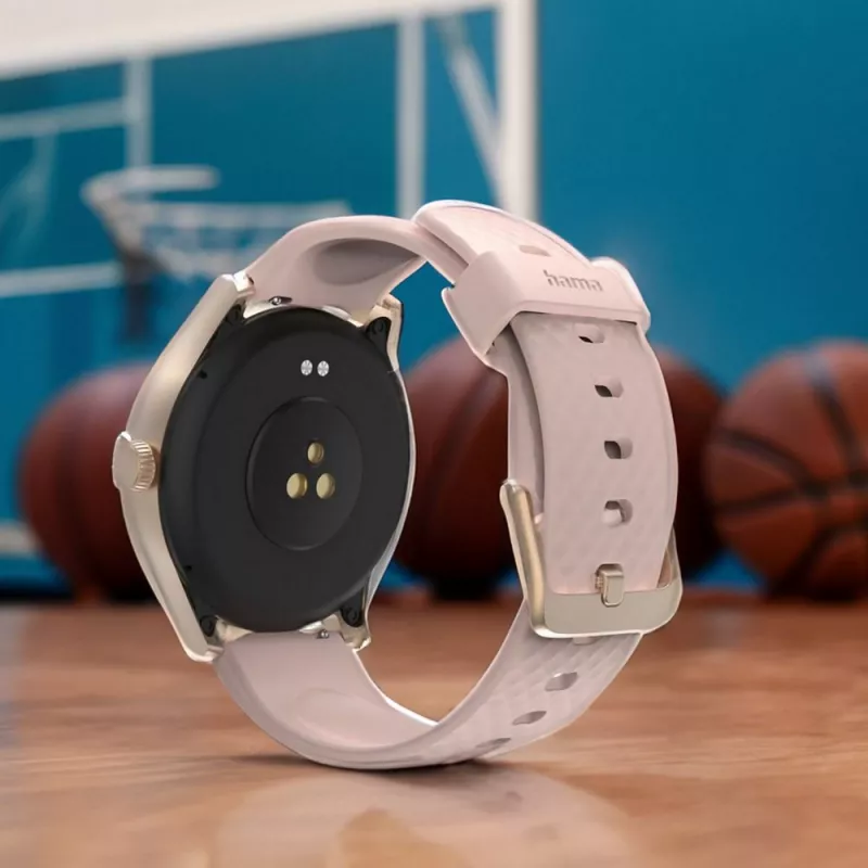 Monitor Aktywności Hama Smartwatch 5010 - złoty (VH032-24)