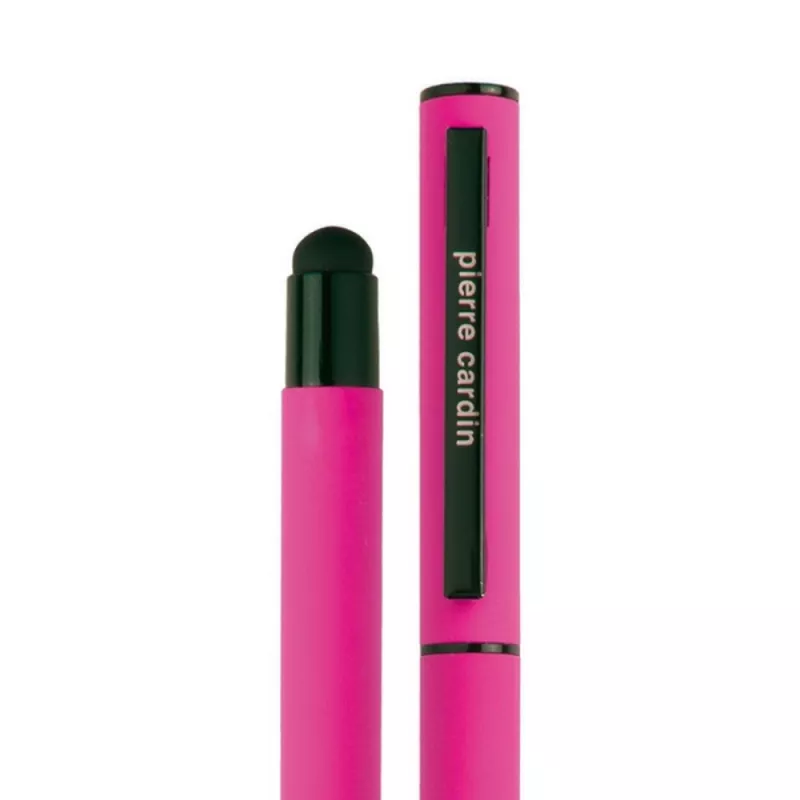 Pióro kulkowe touch pen soft touch CELEBRATION Pierre Cardin - różowy (B0300602IP311)