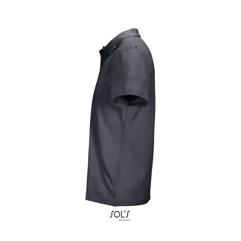 Koszulka polo unisex z czesanej bawełny Sol's PULSE - Mysi Szary (S04502-MU)