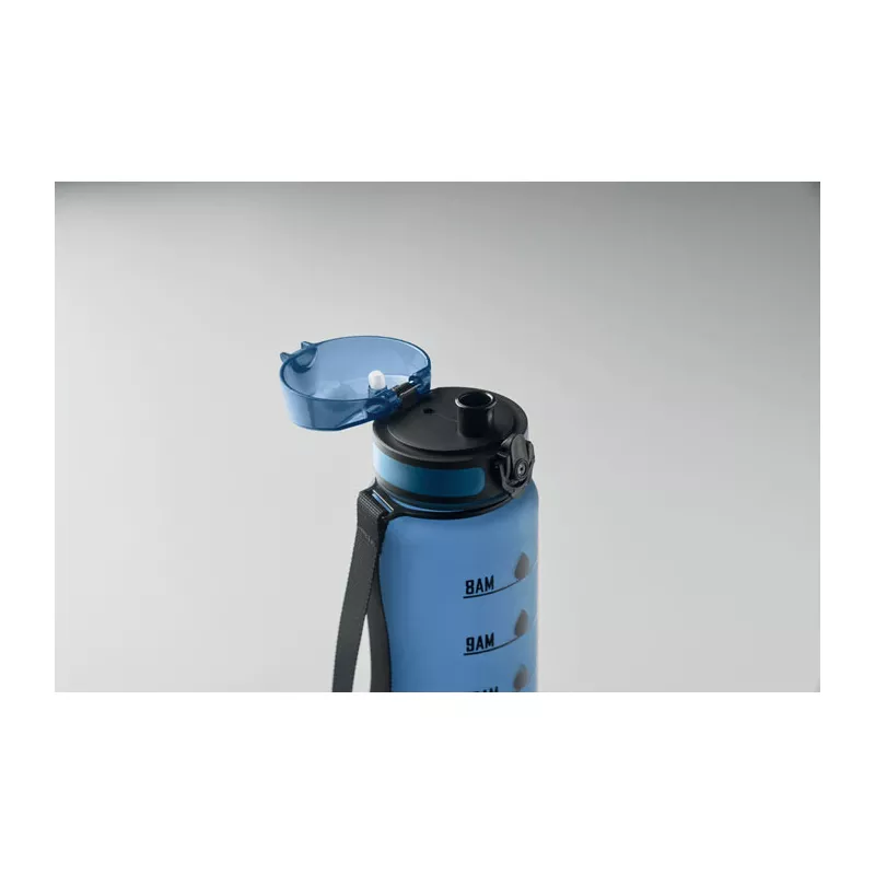 Butelka sportowa RPET 1000 ml ISFORDEN MARK - Przezroczysty Blekitny (MO2672-52)