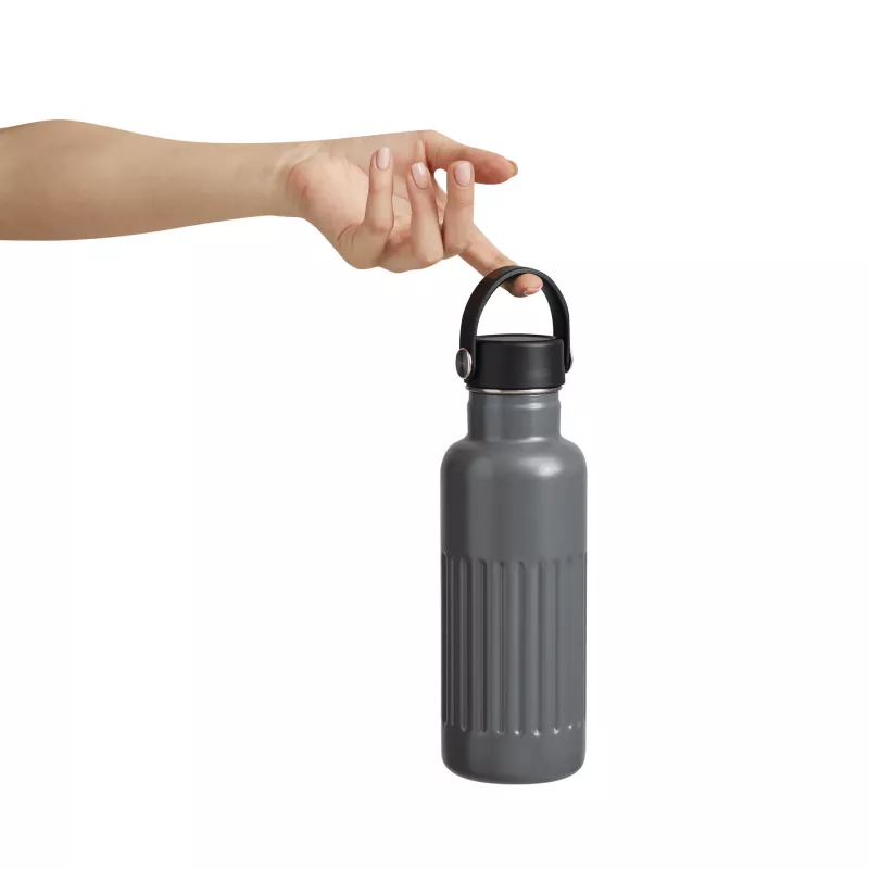 Próżniowa butelka 500 ml WAVE TRAIL - szary (56-0304718)