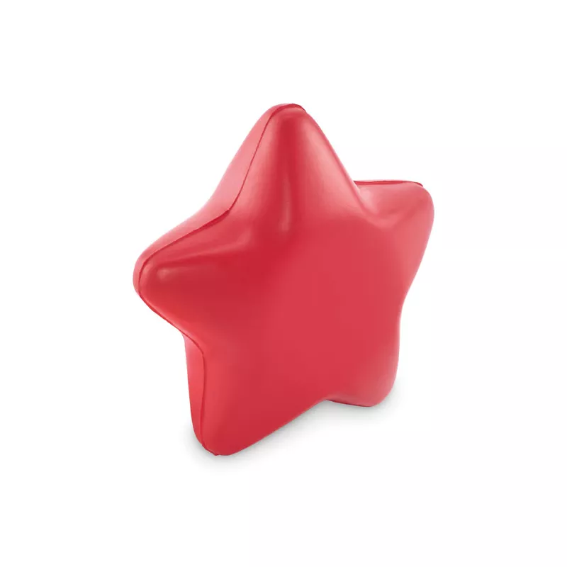 Gwiazdka antystresowa z PU STARLY - Czerwony (MO2453-05)
