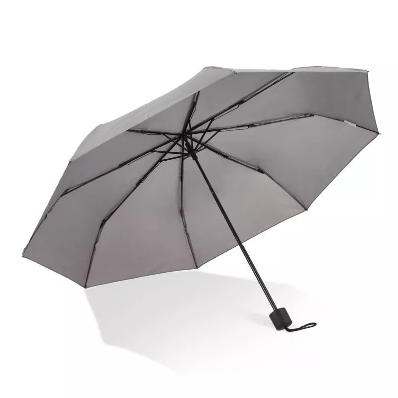 Składany parasol Congo 190T Pongee 21" - szary (LT97115-N0061)