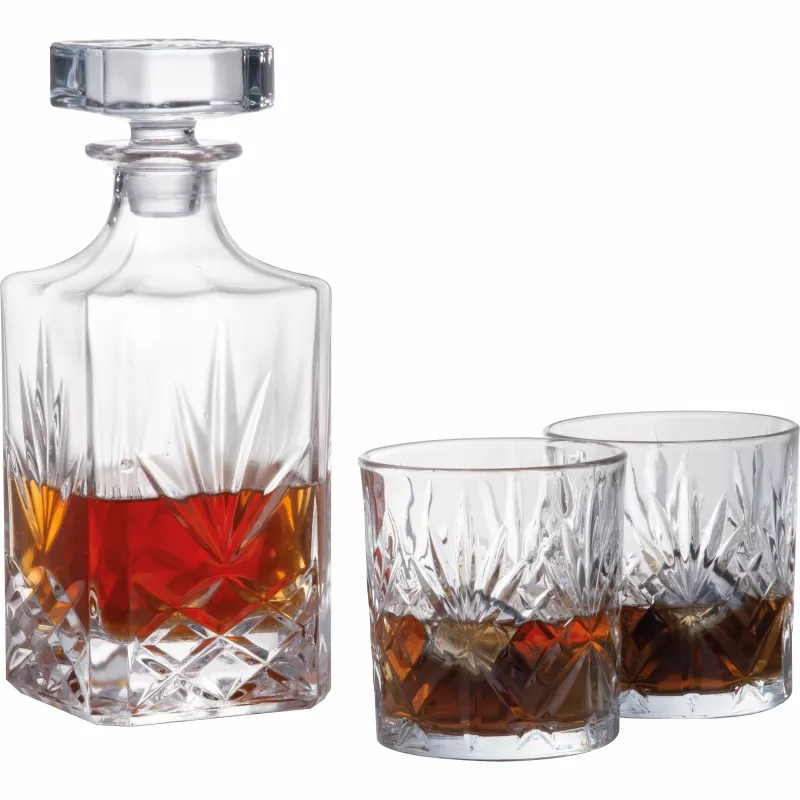 Zestaw do whisky DARLENE - beżowy (8564813)