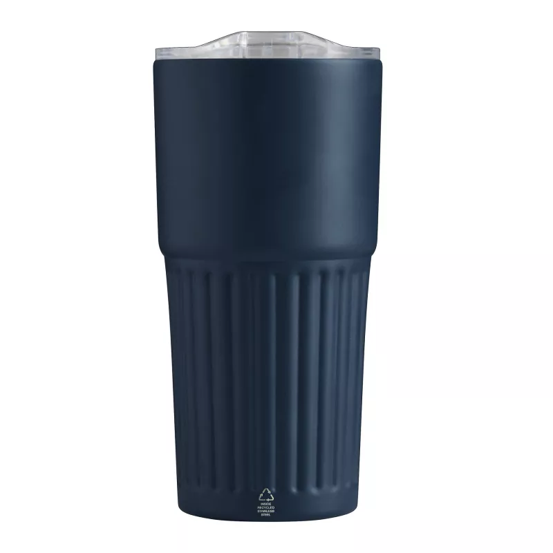 Próżniowy kubek 600 ml WAVE LINE - granatowy (56-0304715)