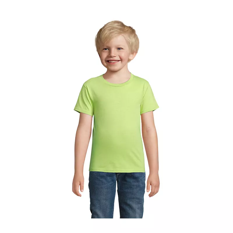 Koszulka dziecięca organiczna Sol's PIONEER KIDS - Apple Green (S03578-AG)