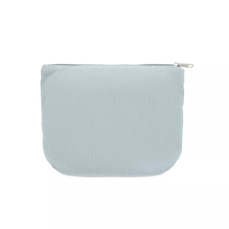 Kosmetyczka sztruksowa z podszewką 220 g/m² CORDY T - Baby Blue (MO2876-66)