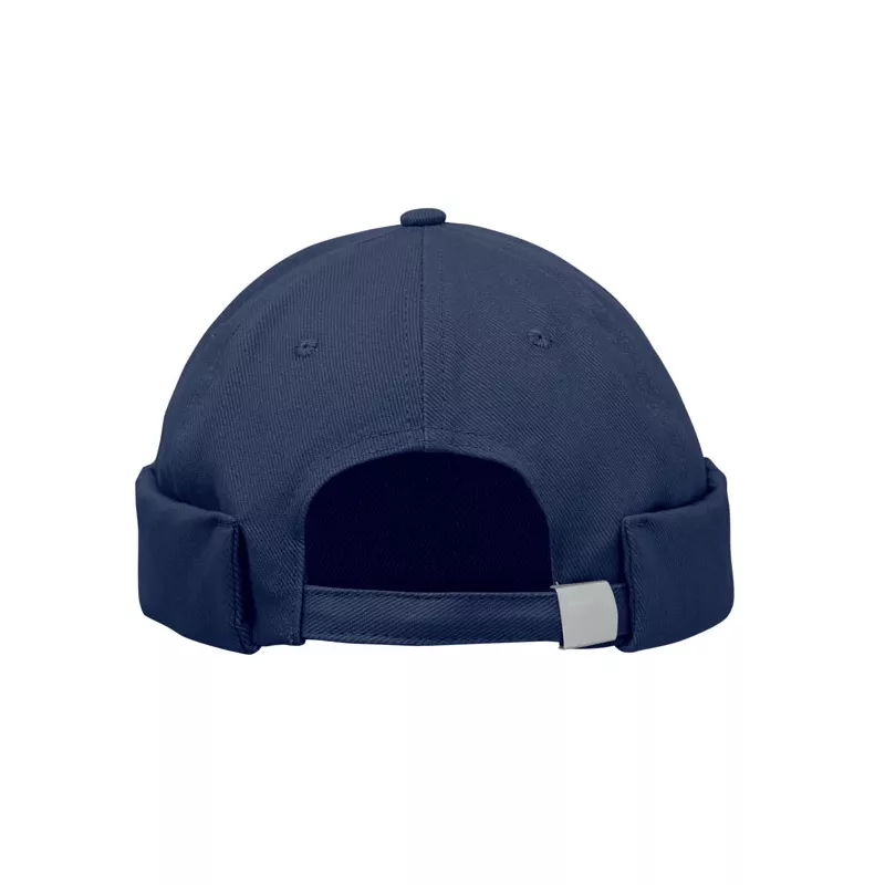 Czapka docker ze szczotkowanej bawełny 260 g/m² DOCK - Niebieski (MO2923-04)
