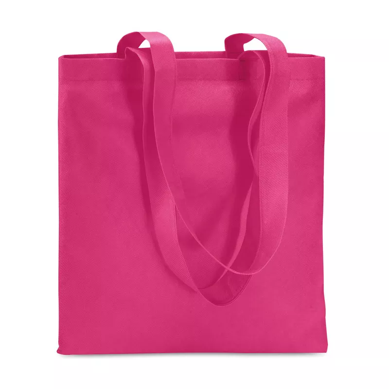 Torba na zakupy z włókniny 40x40 cm 80 g/m² TOTECOLOR - Fuksja (IT3787-38)