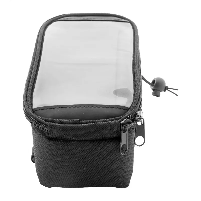 Velofon Torba na telefon komórkowy do roweru RPET - czarny (AP800048-10)