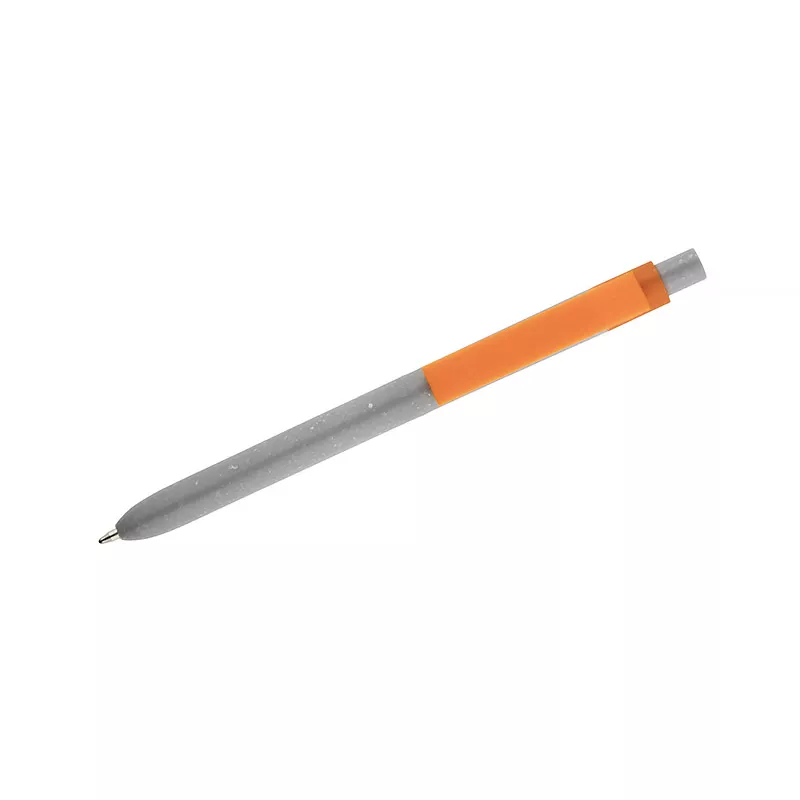 Długopis z tworzywa z dodatkiem zmielonych muszli SELIS - pomarańczowy (19735-07)