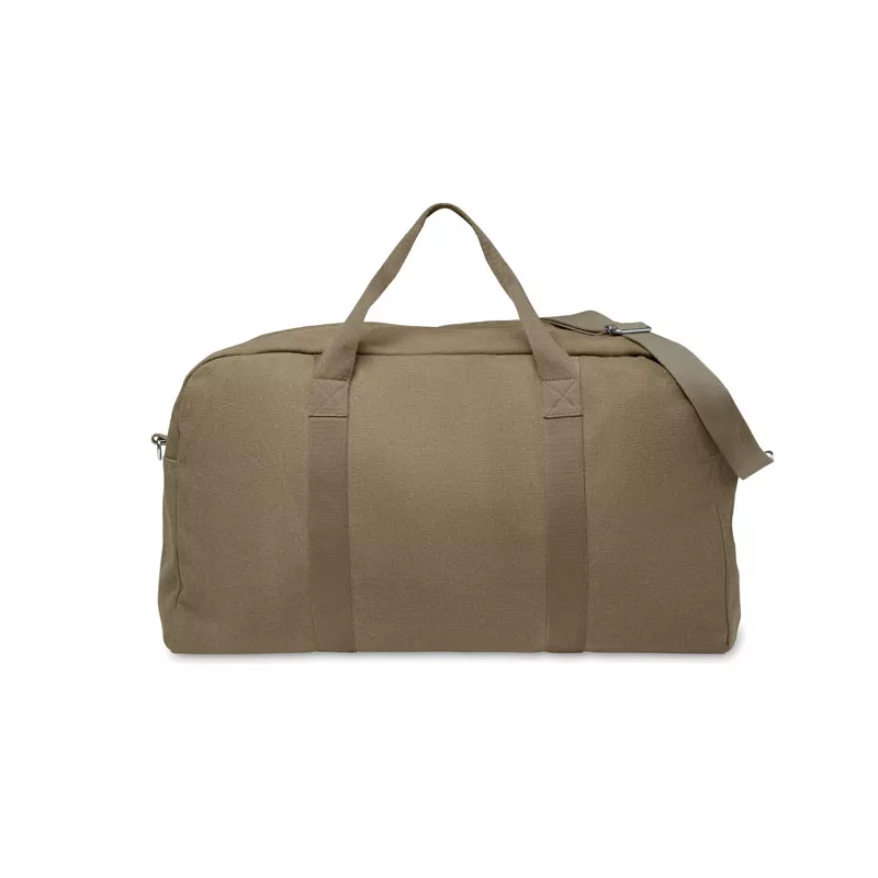 Torba podróżna z recyklingu 450 g/m² DUFFAS COLOUR - Zieleń Wojskowa (MO2508-49)