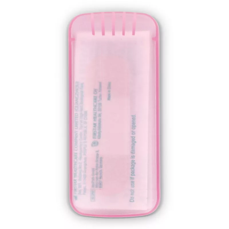 Pudełko z 5 plastrami z polietylenu (56 × 18 mm) - różowy (LT90320-N0076)
