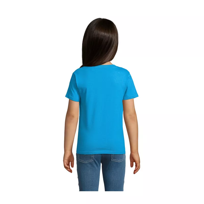 Koszulka organiczna 150 g/m² Sol's CRUSADER KIDS - Aqua (S03580-AQ)