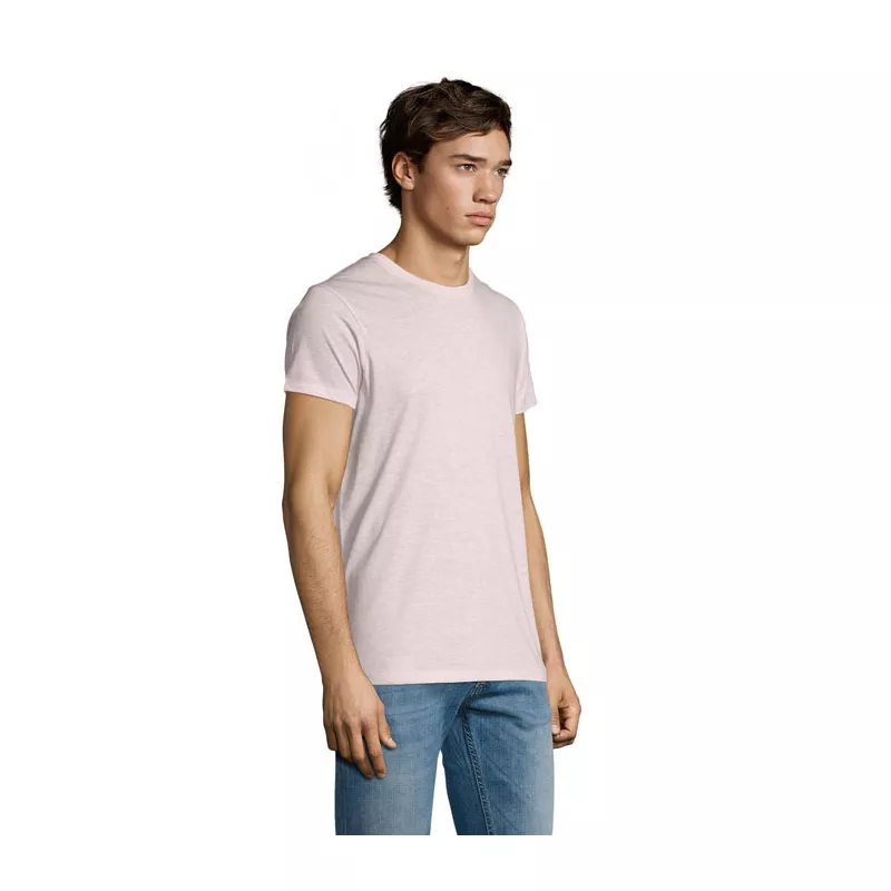 Koszulka męska dopasowana 150 g/m² Sol's REGENT FIT - Heather Pink (S00553-HP)
