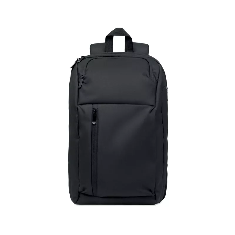 Plecak na laptop 15" z RPET 15 l DOHA - Czarny (MO3123-03)