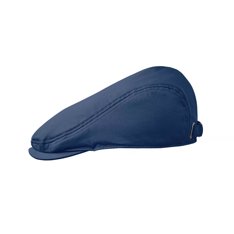 Czapka kaszkiet z bawełny twill 235 g/m² FLAT PEAK - Niebieski (MO2850-04)