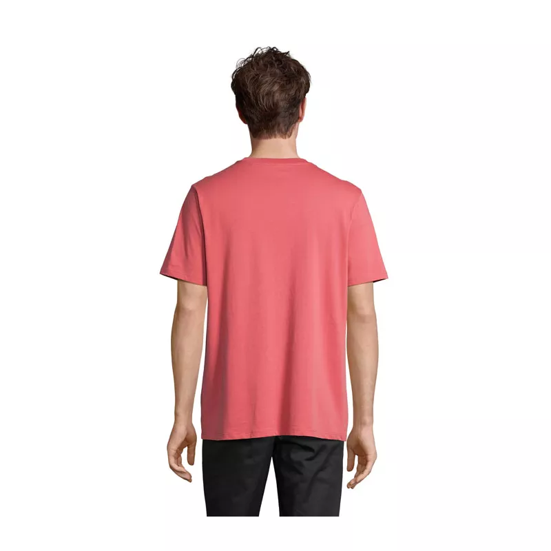 Koszulka unisex organiczna 175 g/m² Sol's LEGEND - Folk Pink Twin (S03981-FY)