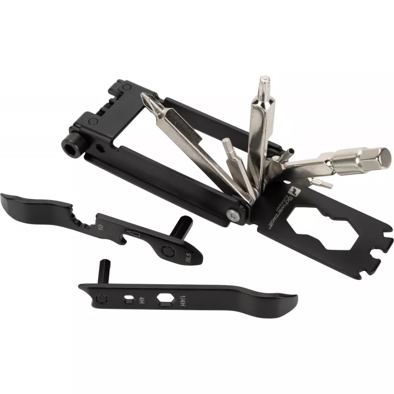 Zestaw narzędzi rowerowych MERAPI Schwarzwolf - czarny (F5202100AJ303)
