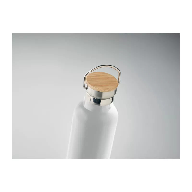 Termos z bambusową pokrywką 750 ml HELSINKI MED - Bialy (MO6372-06)