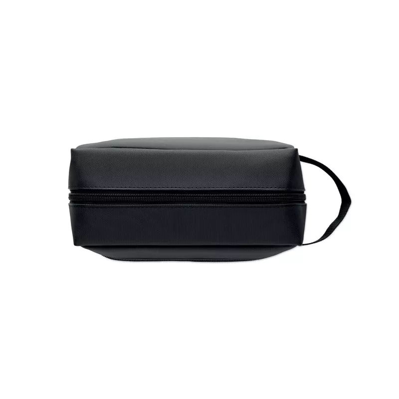 Kosmetyczka z RPET 600D z uchwytem DOPPKIT - Czarny (MO2860-03)