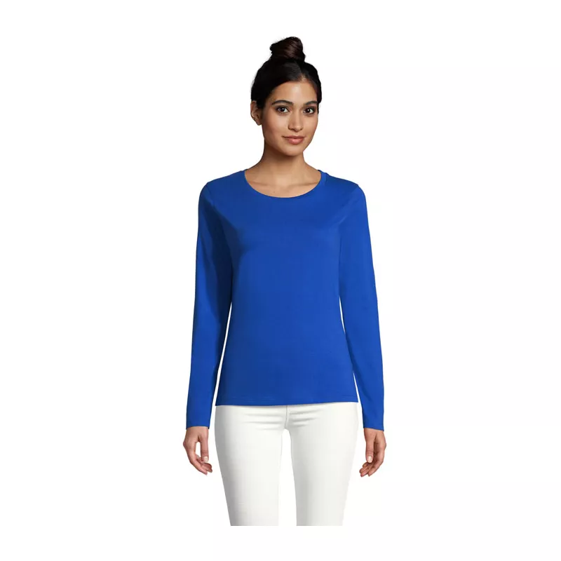 Longsleeve damski 150 g/m² Sol's MAJESTIC - Niebieski (S11425-RB)