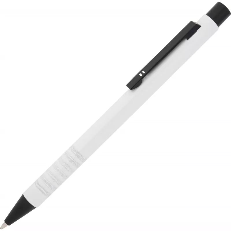 Długopis metalowy EVERETT - biały (1097106)