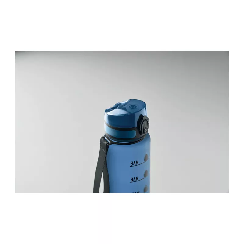 Butelka sportowa RPET 1000 ml ISFORDEN MARK - Przezroczysty Blekitny (MO2672-52)