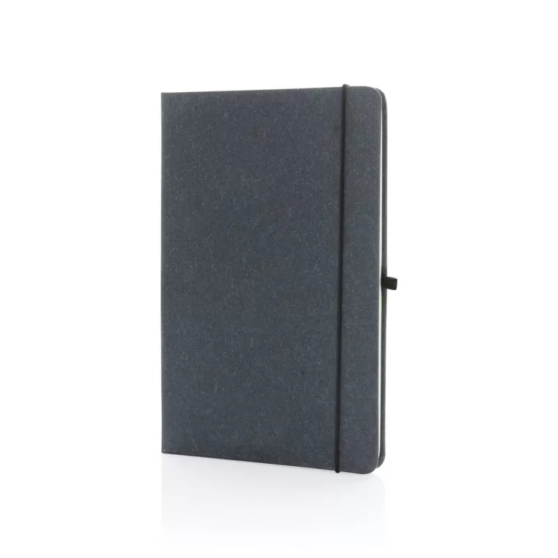 Notatnik A5, skórzana okładka - szary (P774.202)